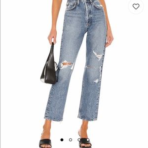 AGOLDE revolve 90’s mid rise loose fit jeans